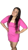 3/4 sleeve Scoopie dress